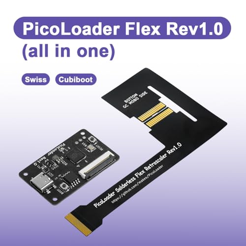 Image of BITFUNX Picoloder - Supports Firmware Upgrade and Homebrew Software Launching - No Solder Design - for NGC Dol-001 / Dol-101, GC2SD Gen2 SD Card Adapter - Enhanced Speed - for Gamecube /Wii