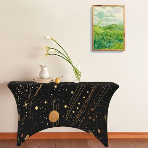 Nappe imperméable table rectangulaire élasthanne anti-tache gala - 7