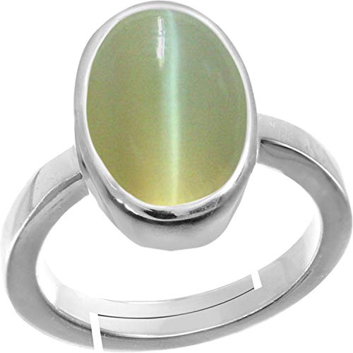 Bague œil de chat Lehsunia 6,25 Ratti bague gemme mixte pour homme et femme A+