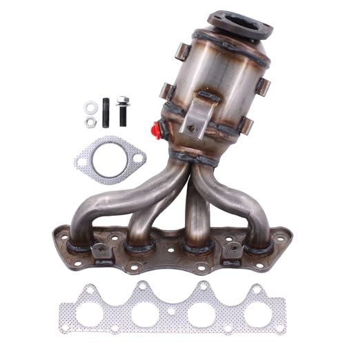 NewYall 1.6L Exhaust Manifold Catalytic Converter for Kia Soul 2012-2016, Rio 2012-2017, Hyundai Accent 2011-2017, Veloster 2012-2017