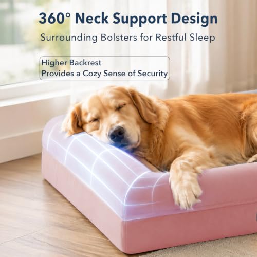 Image of XL Orthopedic Waterprood Dog Bed for Extra Large Size Dogs