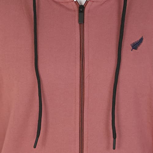 Image of D-GREEN Sweatshirt for Men Stylish Hoodie with Zipper and Full Sleeves Winter Wear