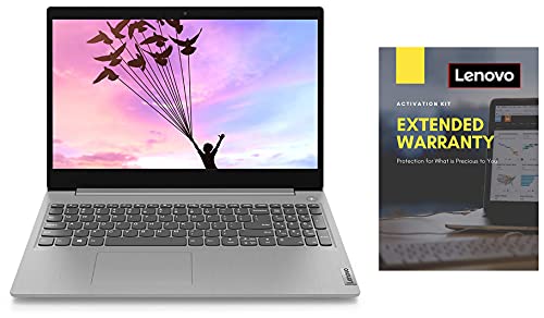 Image of Lenovo IdeaPad Slim 3 10th Gen Intel i3 15.6 inch (39.62cm) FHD Thin & Light Laptop (4GB /256GB SSD /Win10 /MS Office /Platinum Grey /1.7Kg)81WB010XIN + 1 Year Extended Warranty with Onsite Service