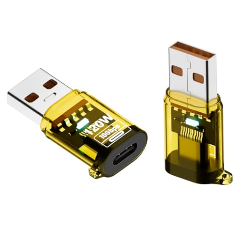 GLHONG USB C - USBA_v^[ fW^LEDfBXvCt 10Gbps 120W Type CX-IXA_v^[ USB C - USB 3.2A_v^[ OTGt iPhone MacBook m[gp\R [dp (2)