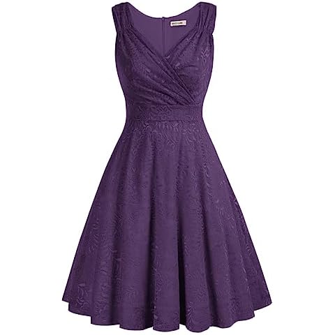GRACE KARIN 50s Vintage Lace A-line Dress Cover