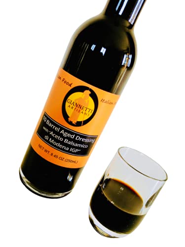 Giannetti Artisans Imported Balsamic Vinegar from Modena, Italy - 12 year aged - 8.45 oz (2-Pack)
