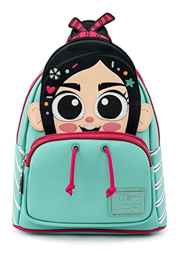 Loungefly Disney Wreck-It Ralph Vanellope Cosplay Womens Double Strap Shoulder Bag Purse