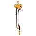 Harrington Hoists - TCRP500C-10 - Air Chain Hoist, 1, 000 lb Load Capacity, 10 ft Hoist Lift, Push Trolley
