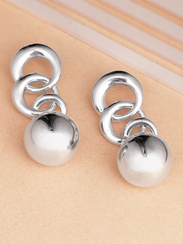 Image of Rubans AD Drop Earrings Trendy Fashion Gift for Women & Girls