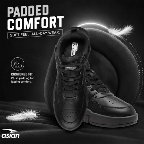 Image of ASIAN Men's MEXICO-11 Casual Sneaker Shoes with Synthetic Upper Lightweight Comfortable Mid Top Sneaker Shoes for Men's & Boy's