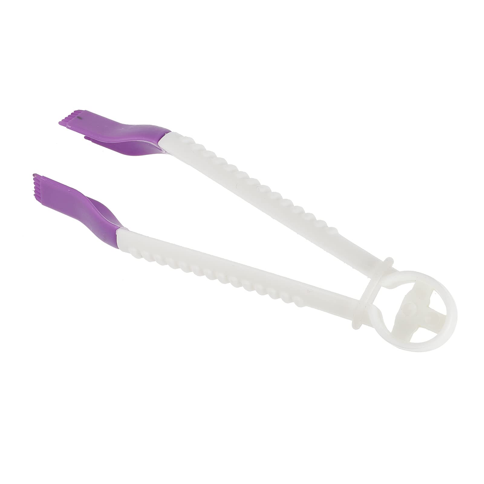 10 Pezzi Clip per Lacci per Torta, Pinzette per Pizzo con Dente Seghettato per Decorazione del Bordo della Torta Fondente, Stampo per Morsetto per Biscotti in Plastica per Domestica