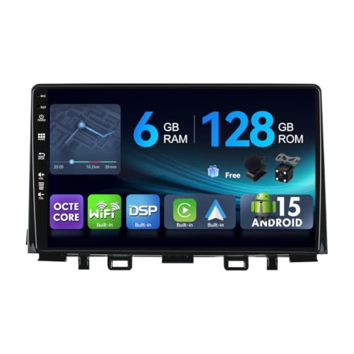 Autoradio pour KIA Rio avec Carplay et Android Auto sans fil et puce DSP intégrée