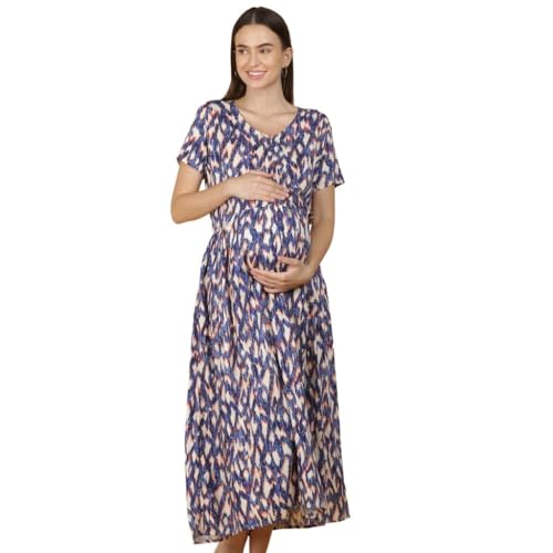 Image of Morph Maternity | Maternity Dresses for Women | Fits During Pregnancy & Post Pregnancy | Back Tie to Adjust