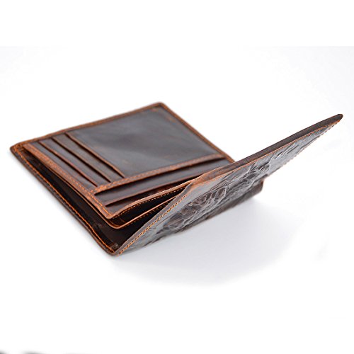Mens Brown Wallet with Credit Card Holder Tiger Pattern3