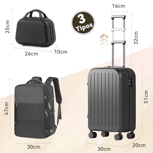 Catálogo de Maletas de viaje en oferta los 10 mejores. 20 maletas de viaje en oferta marca FURRIFIC (2)