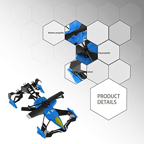 Quadcopter Car Toys With Remote Control 2 In 1 Air-Ground Flying Car Rc Drone Quadcopter 3D Flip Chi