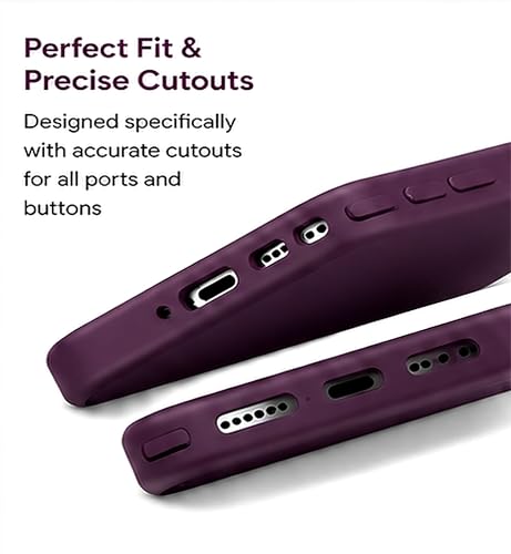 Image of FIRST MART Matte Silicone Back Cover for Nothing 4A Pro - Purple