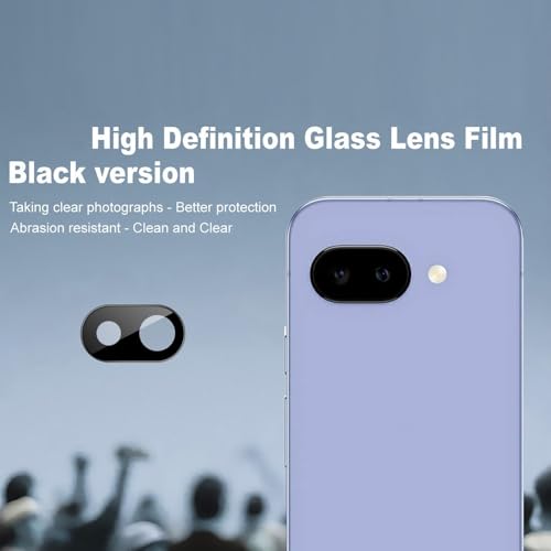 Image of 4youquality Back Camera Lens Protector Compatible with Google Pixel 10A (1 Pack) | 9H Tempered Glass Camera Guard | Military-Grade Protection | Ultra Clear HD | Bubble-Free Easy Installation | Case Friendly Design
