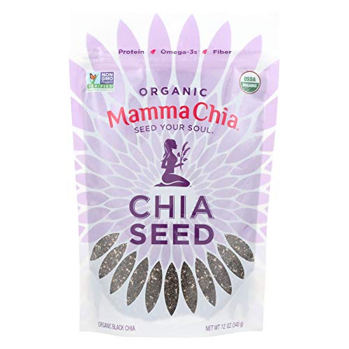 Mamma Chia Organic Black Chia Seed, 12 Ounce - 4 per case.