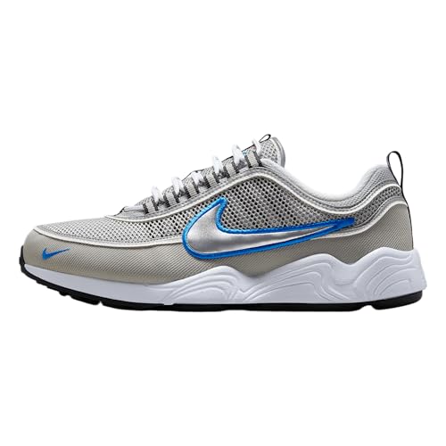 NIKE Air Zoom Spiridon SP, Sneaker Hombre, Metallic Silver Metallic Silver White, 37.5 EU