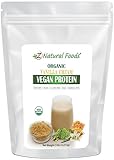 Z Natural Foods Organic Vanilla Cream Vegan Protein Powder 5 lbs