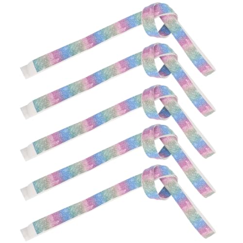 5pcs PU Anti Slip Sweat Absorbent Grip Tape for Rackets and Bicycles