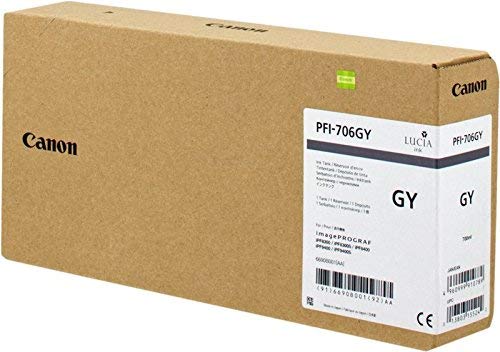 Preisvergleich Produktbild Canon 6690B001 Tintentank PFI-706 GY, grau