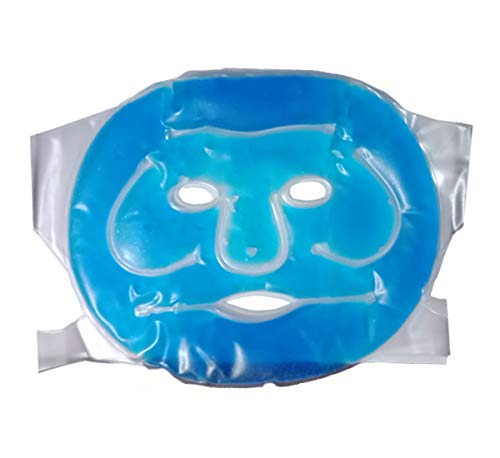 Image of Face Cooling Mask L Anti-Fatigue Cooling Gel Face Mask With Strap-On Facial Skin Refresh, 1 Count