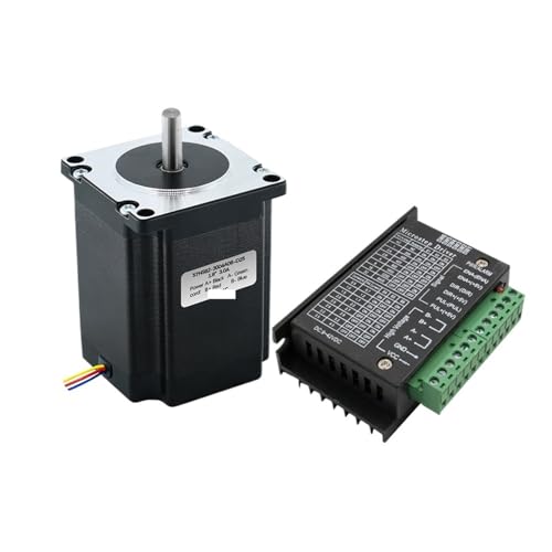 Moteur pas à pas Nema23 2.2Nm et pilote DM542 avec arbre simple 8mm