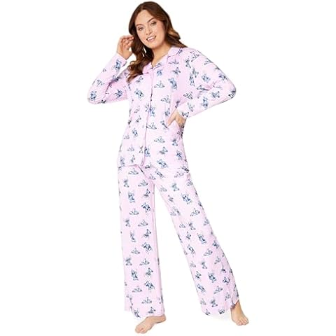 Disney Stitch Women's Pyjamas Lounge Set Cover