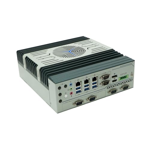 Image of Industrial PC, Embedded Computer, I5 10500T, IX14, TPM2.0, 3 x LAN, 6 x COM, DP, HDMI, 12-24V Phoenix Terminal, Support Watchdog, PXE, WOL, 64G RAM, 2TB SSD