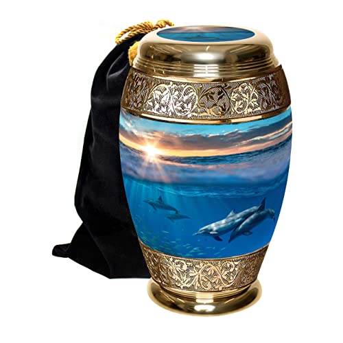 Urns with Fish Eulogy for Life