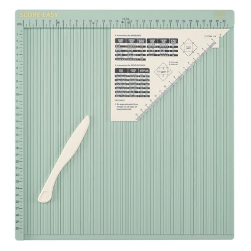 Vaessen Creative Score Easy Großes Mehrzweck Falzbrett Cm Minze Mintgrün 30 5 x 30 5 cm