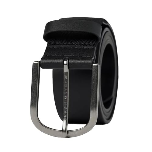 TravisMathew Men's Jinx 2.0 Belt, Black, 34