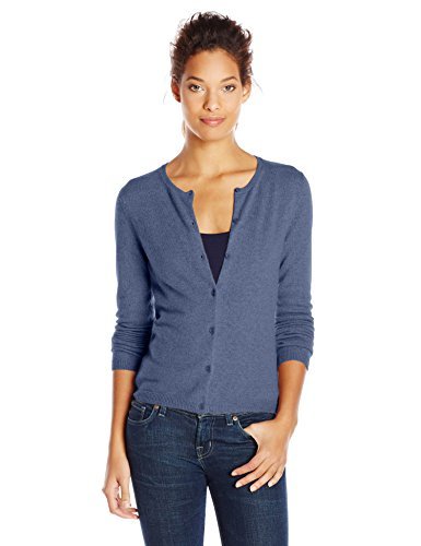 Women's 100% Cashmere Classic Cardigan Sweater
