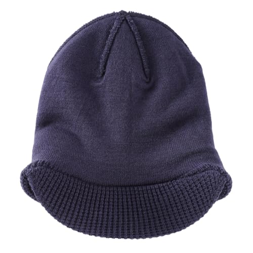 Bonnet en laine mélangée double couche thermique ultra isolant - 6