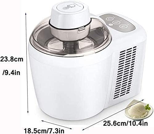 Samnuerly Automatische Eismaschine, 600-ml-Haushaltsfruchtmaschine, mit Countdown-Timer, Edelstahleinsatz – Bild 8