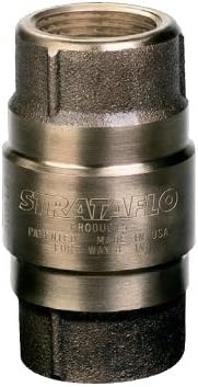 2-1/2" Buna-S Poppet Brass Check Valve