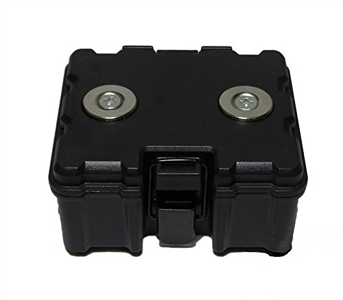 CPUK Car Safe Storage Box - Key Lock, Waterproof, Black (17cm x 8cm x 5cm or 9cm x 7.5cm x 4.5cm)