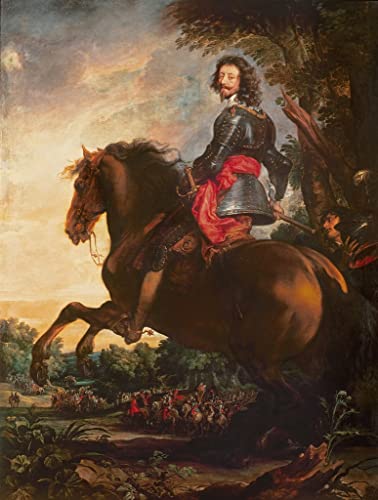 Peinture classique Duc d'Arenberg Van Dyck : reproduction haut de gamme sur toile 60x90