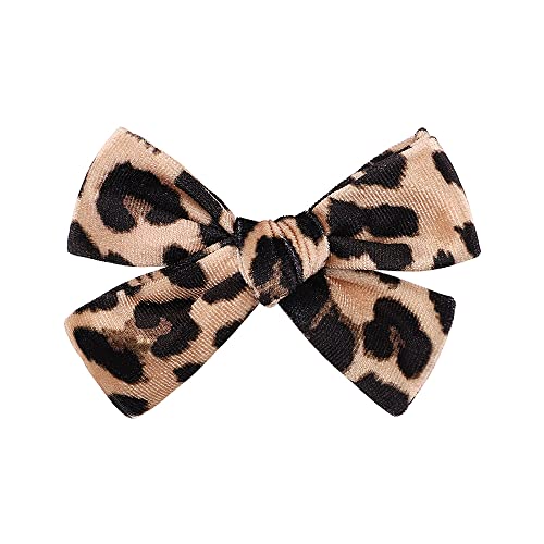 Baby Girl Hair Clips 10 Pack Baby Girl Bows Cotton Flower Prints Hair Accessories Fully Lined Alligator Hair Clips Barrettes For Girls Toddler Kids #TOP3