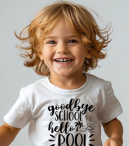 Image of hrcfbk Kids Toddler Little Boys Girls Last Day of School T-Shirt End of School Year Summer Holiday Shirt