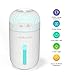 Produktbild dodocool Ultraschall Auto Luftbefeuchter, 310ml Tragbarer Luftbefeuchter mit Ultraschall Diffusor 7 farbigen LED Lichtern, Cool Mist USB Luftbefeuchter mit Zwei Betriebsarten für Home Office Reisen