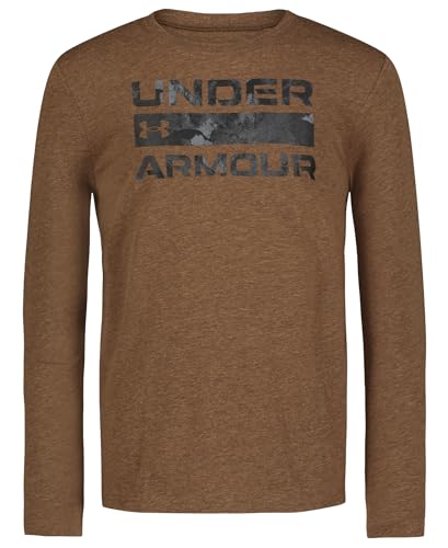 Image of Under Armour Boys' Long Sleeve Graphic T-Shirt, Lightweight & Breathable, Outdoor Collection