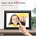 SAMMIX Digital Picture Frame 10.1 Inch WiFi Digital Photo Frame Electronic, IPS Touch Screen, 16GB, Tabletop&Wall-Mounted, Share Photos and Video with Uhale App, Birthday Gifts for Mom Women