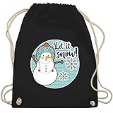 In der Farbe Schwarz und Größe Unisize genau das Richtige für dich: Weihnachten gym bags
