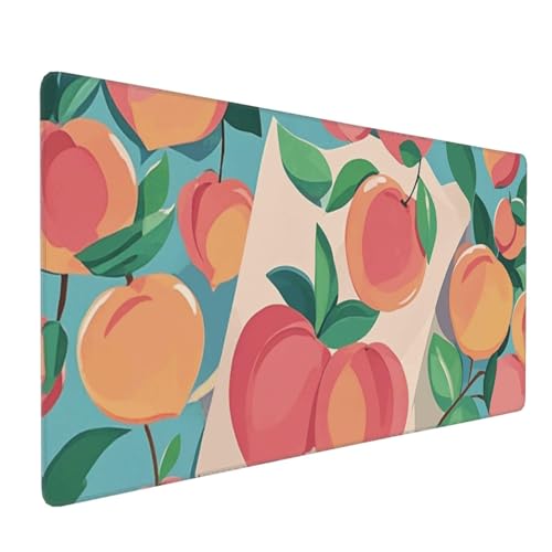 Tapis de souris de jeu Peach grand format pour sublimer et organiser votre bureau d'ordinateur