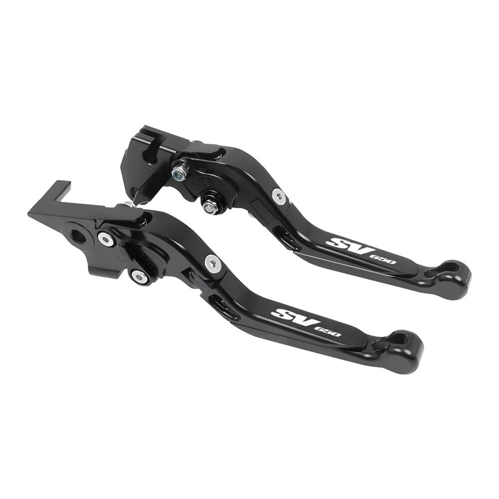 MLIOJU Motorcycle Clutch Lever SV 650 SV650S Motorcycle Adjustable Extendable Folding Brake Clutch Levers Handlebar Grips for SV650 SV 650S 1999-2012