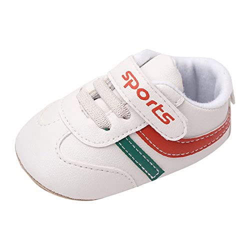 Fashion Summer Children Infant Toddler Shoes Boys and Girls Sports Shoes Flat Sole Non Slip Toddler House Shoes (Orange, 4 Infant)