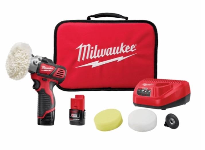 Amazon.co.jp: Milwaukee 2438-22 M12 可変速ポリッシャー/サンダー